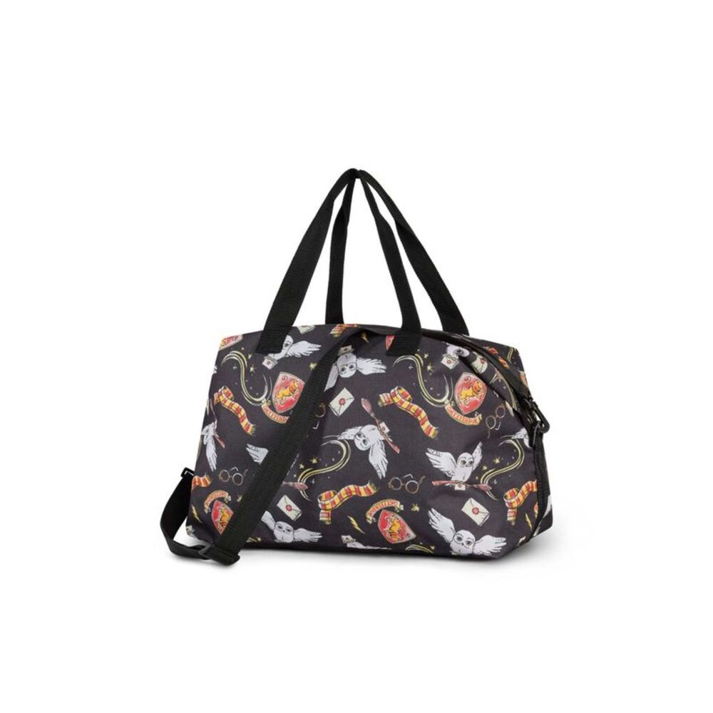 New Harry Potter Weekender Duffel Bag Travel Carry-On Shoulder Strap Gryffindor
